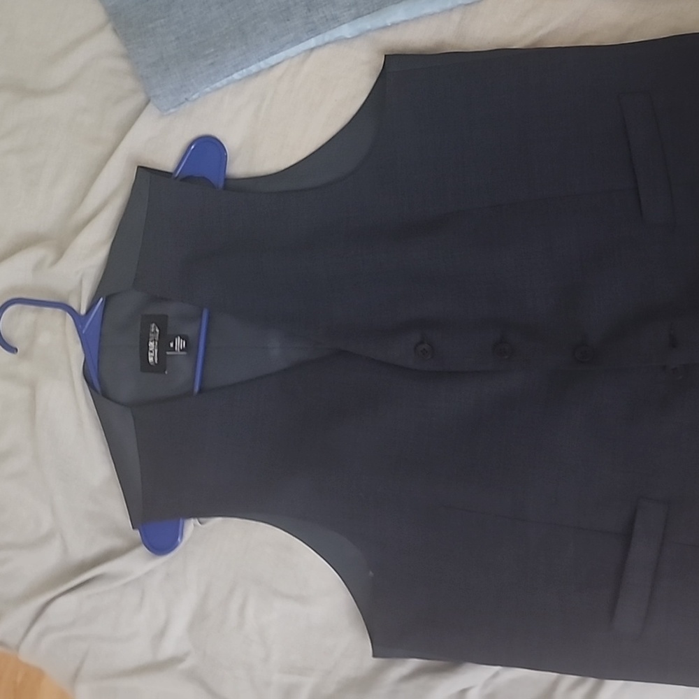 Kenneth Cole Navy Blue Vest